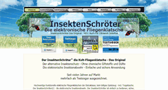 Desktop Screenshot of insektenschroeter.de